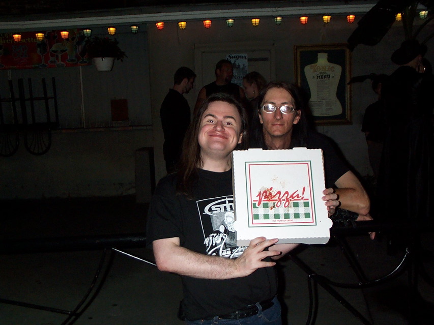 CD, Fallen, and Pizza