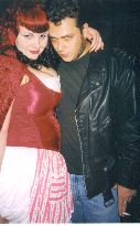 Mistress Eve(L) and Chris