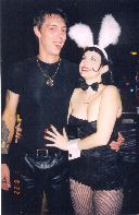 Miz Kitty and Scarecrow