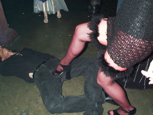 Some women know how to kick a guy while he's down.